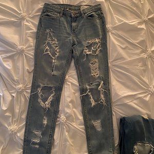 Urban Outfitters Ripped BF Jean